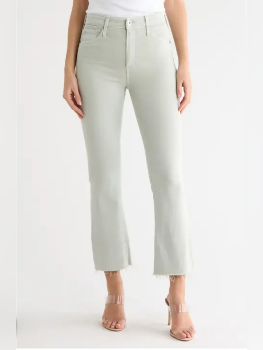 AG Adriano Goldschmied The Jodi Crop High Rise Slim Flare